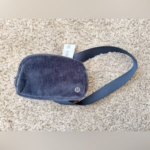 Lululemon Blue Corduroy Everywhere Belt Bag